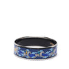 Hermès Wide Enamel Horse Riding Motif Bangle Secondhand