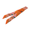 Hermès Mors Et Gourmettes Remix Silk Twilly Scarf Secondhand