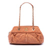 Chanel Quilted Iridescent Calfskin Chic Quilt Bowling Bag Secondhand