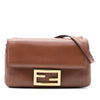Fendi Leather Duo Baguette Crossbody Secondhand