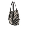 Burberry Small Beat Check Nylon Victoria Tote Secondhand