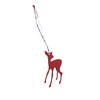 Hermès Togo and Epsom Petit H Fawn Bag Charm Secondhand