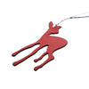 Hermès Togo and Epsom Petit H Fawn Bag Charm Secondhand