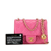 Chanel Mini Square Classic Lambskin Pearl Crush Single Flap Secondhand