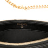 Chanel Quilted Caviar Boy Double Zip Wallet On Chain Secondhand