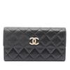 Chanel Quilted Caviar Bifold Wallet Secondhand
