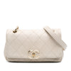 Chanel Medium Lambskin Twist Chain Enamel CC Flap Secondhand