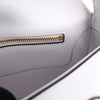 Valentino Garavani V logo Leather Shoulder bag in White Secondhand