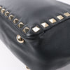 Valentino Garavani Rockstud Leather 2Way Handbag in Black Secondhand