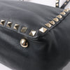 Valentino Garavani Rockstud Leather 2Way Handbag in Black Secondhand