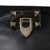 Valentino Garavani Rockstud Leather 2Way Handbag in Black Secondhand