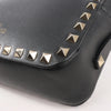 Valentino Garavani Rockstud Leather Crossbody Bag in Black Secondhand