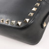 Valentino Garavani Rockstud Leather Crossbody Bag in Black Secondhand