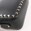 Valentino Garavani Rockstud Leather Crossbody Bag in Black Secondhand