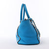 Valentino Garavani Rockstud Leather 2Way Handbag in Blue Secondhand