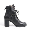 Valentino Garavani Rockstuds Leather Ankle Boots in Black, Size 37 EU Secondhand