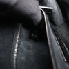 Valentino Rockstud Glam Lock Leather Chain Shoulder Bag in Black Secondhand