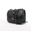 Valentino Rockstud Glam Lock Leather Chain Shoulder Bag in Black Secondhand