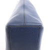 Valentino Garavani Rockstud Leather Shoulder Bag in Navy Blue Secondhand