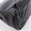 Valentino Garavani Roman Studs Leather 3-way Shoulder Bag in Black Secondhand