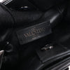 Valentino Garavani Roman Studs Leather 3-way Shoulder Bag in Black Secondhand