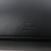 Valentino Garavani VLTN Leather Shoulder Bag in Black Secondhand
