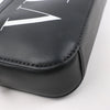 Valentino Garavani VLTN Leather Shoulder Bag in Black Secondhand