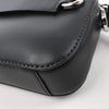 Valentino Garavani VLTN Leather Shoulder Bag in Black Secondhand