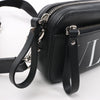 Valentino Garavani VLTN Leather Shoulder Bag in Black Secondhand
