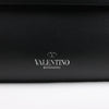 Valentino Garavani VLTN Leather Shoulder Bag in Black Secondhand