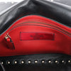 Valentino Garavani VLTN Rockstud Spike Chain Leather 2Way Shoulder Bag in Black Secondhand