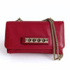 Valentino Garavani Rockstud shoulder bag in red leather