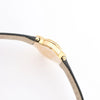 Van Cleef & Arpels Alhambra WTYB02B3 136574 YG & Leather QZ Watch with Shell-Face HH5655 Secondhand