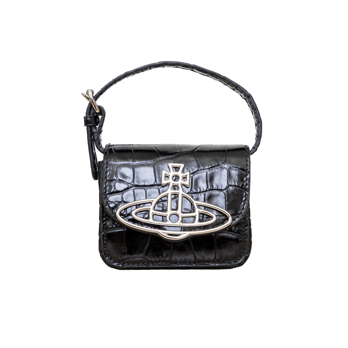 Vivienne Westwood Crocodile Mini Linda Bag - 