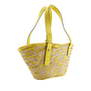 LOEWE Small Raffia Anagram Basket Tote Secondhand