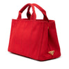 Prada Small Canvas Canapa Logo Tote Secondhand