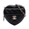 Chanel Mini Lambskin CC in Love Heart Crossbody Secondhand