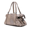Burberry Small Metallic Calfskin Curzon Satchel Secondhand