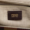 Fendi Leather and Pequin Canvas Selleria Silvana Satchel Secondhand