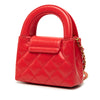 Chanel Mini Nano Shiny Aged Calfskin Kelly Shopper Bag Secondhand
