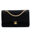 Chanel Medium Classic Jersey Bijoux Chain Double Flap Secondhand