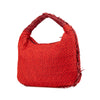 Bottega Veneta Small Quilted Nappa and Distressed Silk Veneta Hobo Secondhand