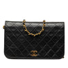 Chanel CC Quilted Lambskin Full Single Flap Secondhand