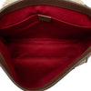Gucci GG Supreme Textured Dollar Calfskin Retro Interlocking G Flap Messenger Bag Secondhand