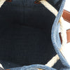 Secondhand Celine Small Denim Triomphe Drawstring Bucket Bag