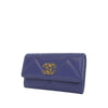 Chanel Quilted Goatskin 19 Flap Long Wallet Secondhand
