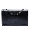 Chanel CC Embossed Lambskin Wallet on Chain Secondhand