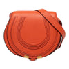 Chloé Small Grained Leather Marcie Saddle Crossbody Secondhand