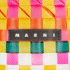 Marni Woven Plastic Basket Bag Secondhand
