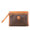 Celine Macadam Coated Canvas Clutch Secondhand